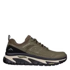Skechers Rubber Arch Fit Leather La - Green