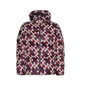 Tommy Hilfiger Ny Zero G Down Monogram Puffer - Red