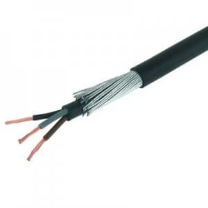Wickes 3 Core Steel Wire Armoured Cable - 1.5mm2 x 25m