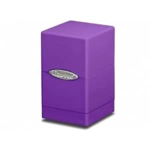 Ultra Pro Purple Satin Tower Deck Box