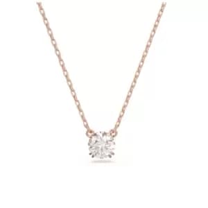 Constella Round Cut White Rose Gold-tone Plated Pendant 5636710