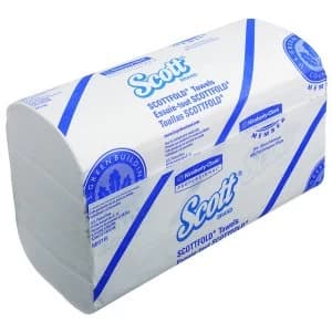 Scott White M Fold Hand Towels 175 Sheets Pack of 25 6633