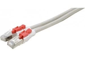 EXC Patch Cable cat.6 S FTP Grey 1M
