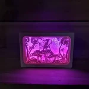 Premier Decorations Ltd - Premier Battery Operated Light up Fairy-tale scene