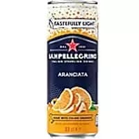 S.Pellegrino Aranciata Soft Drink Sparkling Orange 24 Bottles of 330ml