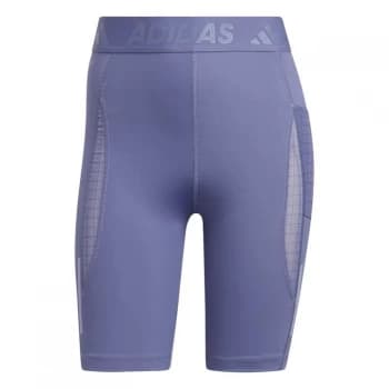 adidas Techfit HEAT. RDY Short Tights Womens - Orbit Violet