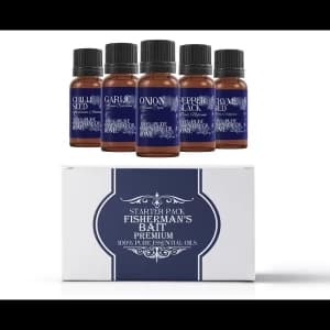 Mystic Moments Fishermans Bait PREMIUM Essential Oils Gift Starter Pack