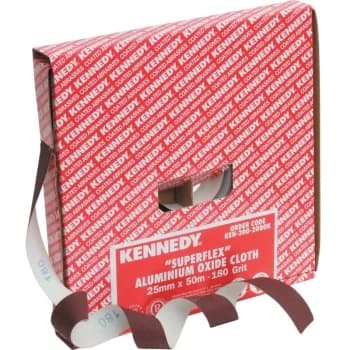 38MM X 50M Coil Superflex Cloth Grade 100 - Kennedy