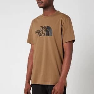 The North Face Mens Easy Eu Short Sleeve T-Shirt - Military Olive - L
