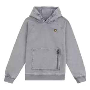 Lyle & Scott Kids Acid Wash BB Oth Hoodie - Castlerock - 12/13