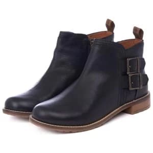 Barbour Womens Sarah Low Buckle Boots Black 7 (EU41)