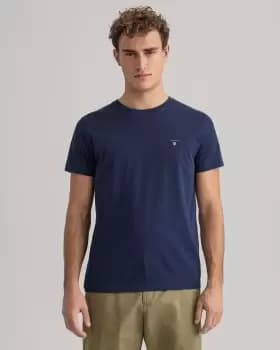 GANT Men Original T-Shirt (4XL) Blue