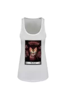 The Devil Felis Floaty Vest Top