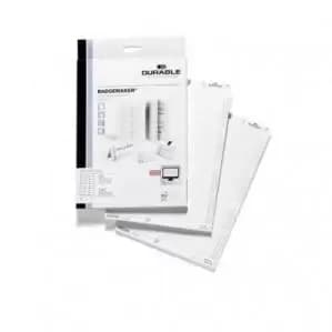 Durable BADGEMAKER® Insert sheets 30x60mm Pack of 20