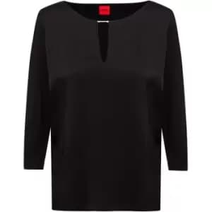 Hugo Difenna Blouse - Black