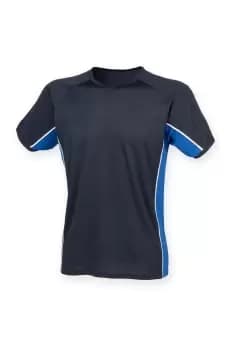 Short Sleeve Performance Panel Sports T-Shirt