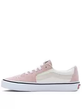 Vans SK8-Low Trainers - Pink, Size 3, Women