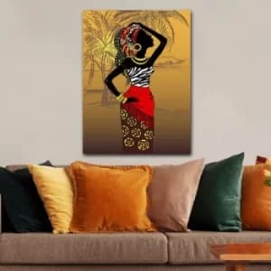 152765597_70100 Multicolor Decorative Canvas Painting