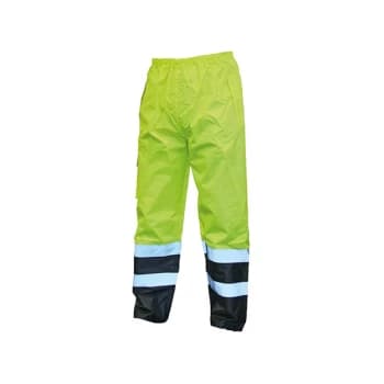 Hi-vis Yellow/Black Motorway Trousers - XL (44IN)