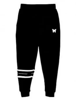 Good For Nothing Boys Taped Joggers - Black