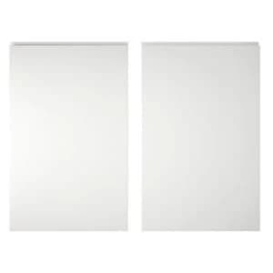 Cooke Lewis Appleby High Gloss White Larder door W600mm Set of 2