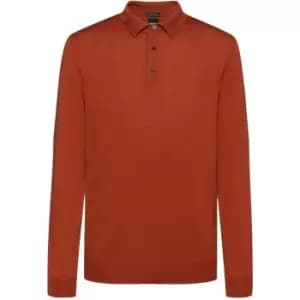 Boss Bono Polo Sweater - Orange