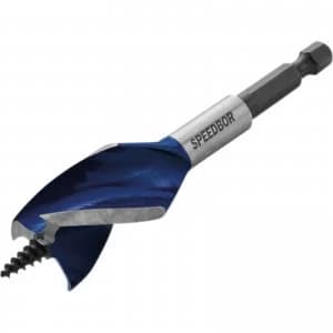 Irwin 6X Blue Groove Stubby Wood Drill Bit 14mm 100mm