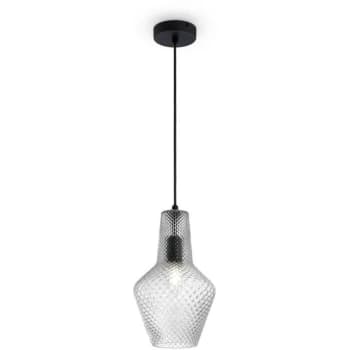 Maytoni Lighting - Maytoni Modern - Tommy Modern Tommy Black Dome Pendant Ceiling Light Glass Shade