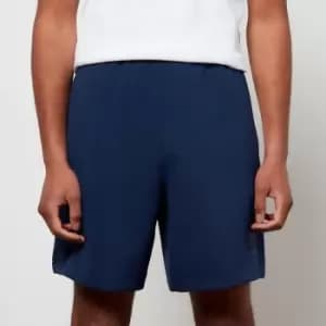 Armani Exchange Mens Stretch Terry Shorts - Navy Blazer - M