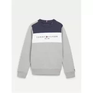 Tommy Hilfiger Tommy Essential Crew Neck Sweater Junior Boys - Grey