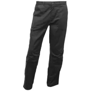 Regatta Mens Workwear Action Trouser (Water Repellent) (38 Short) (Black) - Black