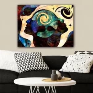 1005982012_70100 Multicolor Decorative Canvas Painting