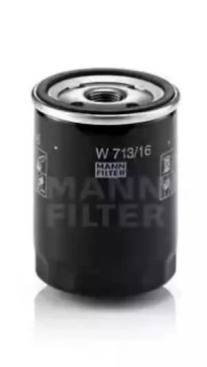 Oil Filter W713/16 By Mann