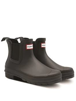Hunter Original Chelsea Welly Boot - Black, Size 7, Women
