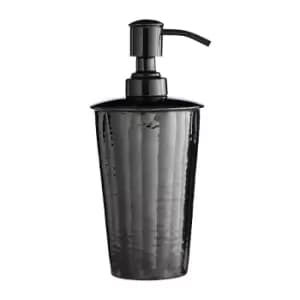 Soap Dispenser in Black Hammered Effect