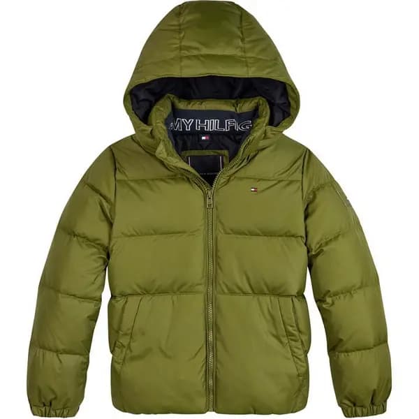 Tommy Hilfiger Essential Down Jacket - Green One Size