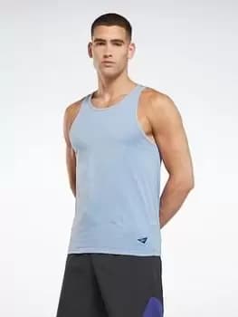 Reebok Les Mills Natural Dye Tank Top, Purple Size XL Men