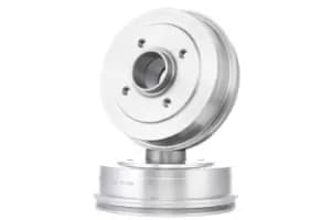 RIDEX Brake Drum Front Axle 123B0085 Rear Brakes,Drum Brake RENAULT,DACIA,TWINGO I (C06_),CLIO II (BB0/1/2_, CB0/1/2_),CLIO I (B/C57_, 5/357_)