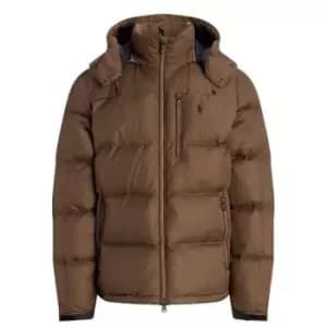 Polo Ralph Lauren Puffer Down Jacket - Brown