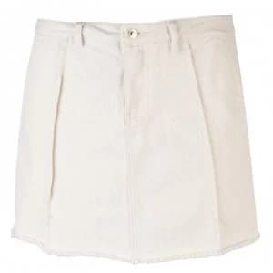 Only Safari Denim Skirt - Egret