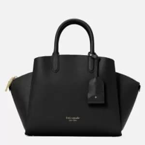Kate Spade New York Womens Avenue Refined Medium Satchel - Black