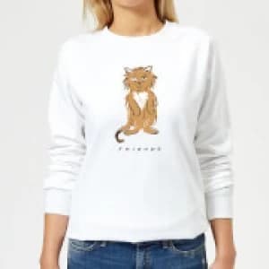 Friends Smelly Cat Womens Sweatshirt - White - 3XL