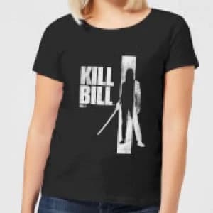 Kill Bill Silhouette Womens T-Shirt - Black