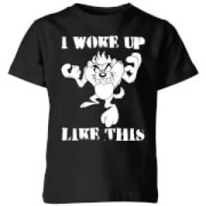 Looney Tunes I Woke Up Like This Kids T-Shirt - Black - 11-12 Years