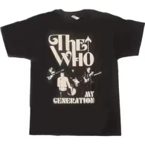 The Who - Clap Hands My Generation Unisex XX-Large T-Shirt - Black