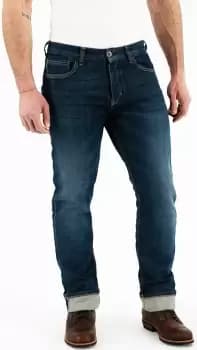 Rokker Iron Selvage Washed Jeans, blue, Size 30, blue, Size 30