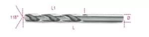 Beta Tools 412 HSS Entirely Ground Glossy Finish Twist Drill 5.5mm 004120094