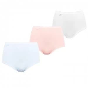 Sloggi 3 Pack Maxi Briefs - Blue Combi M007