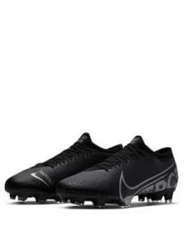 Nike Mercurial Vapor 13 Pro Firm Ground Football Boots - Black, Size 12, Men