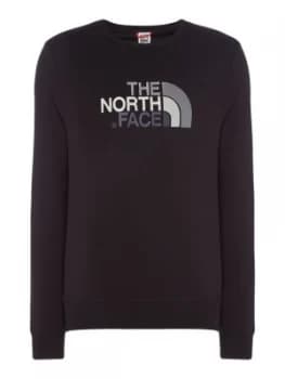 Mens The North Face Drew Peak Crew Neck Sweat Black